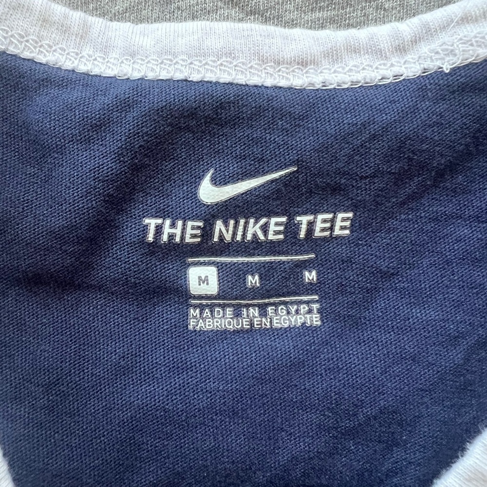 Nike Boys Americana Tank Tops Medium Bundle of 2 1 Grey and 1 Blue Pre-owned - Picture 6 of 7